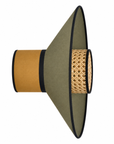 Lampe Decke / Wand Wiener Geflecht