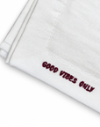 Stoffserviette mit Schriftzug , 3 Motive