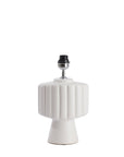 Lampenfuss Keramik creme