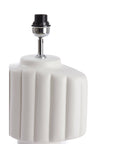 Lampenfuss Keramik creme
