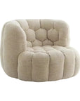 Drehsessel beige meliert Lounge