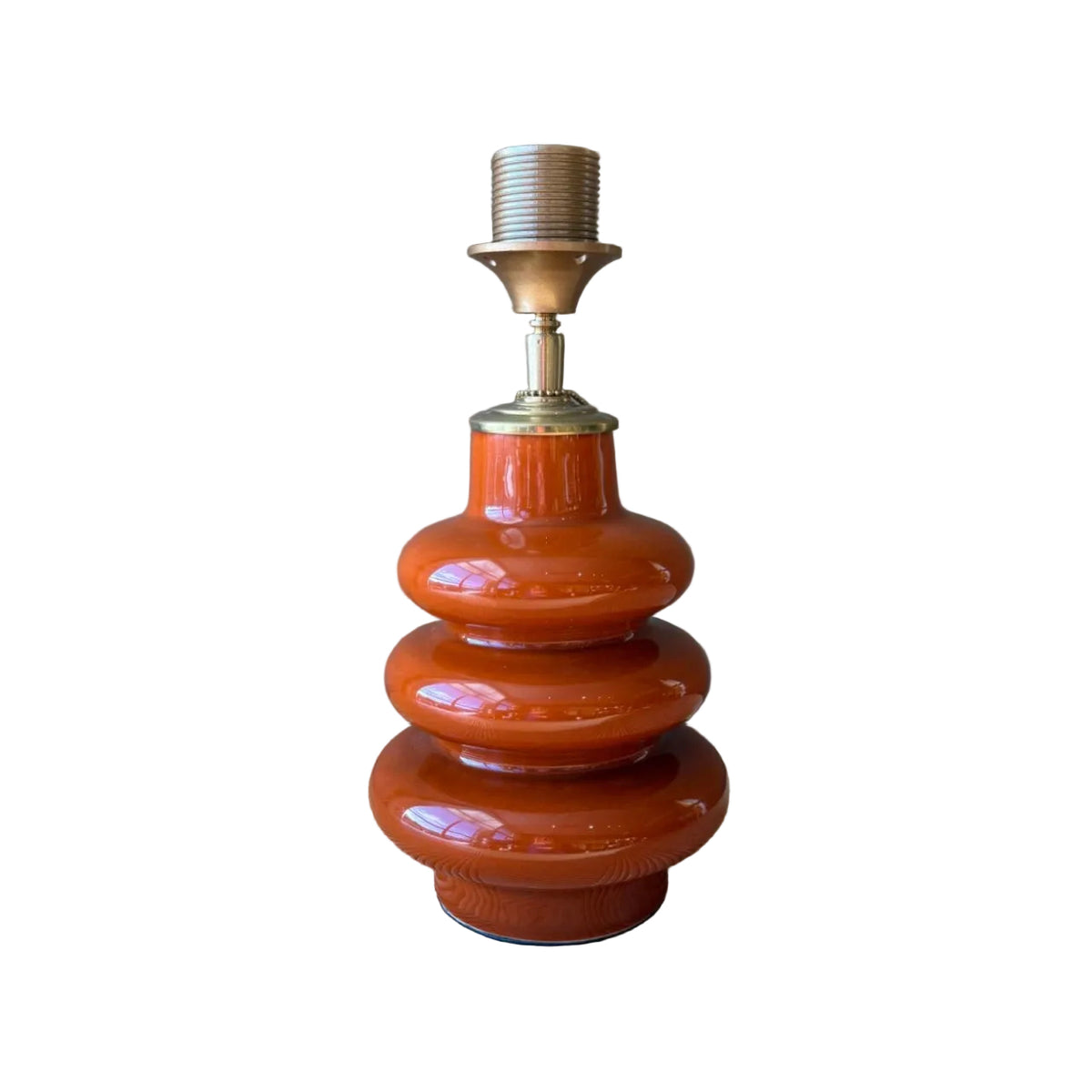 Lampenfuss Ringe orange Port à Table