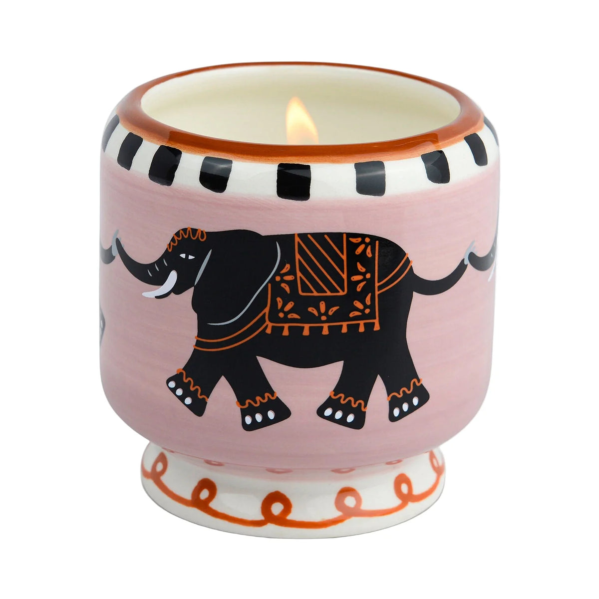 Duftkerze Keramik mit Motiven