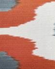 Lampenschirm flower orange/grau