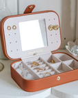 Schmuckbox Kunstleder Travelsize
