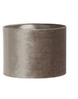 Lampenschirm Samt taupe