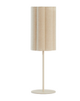 Lampenschirm beige Blumenform