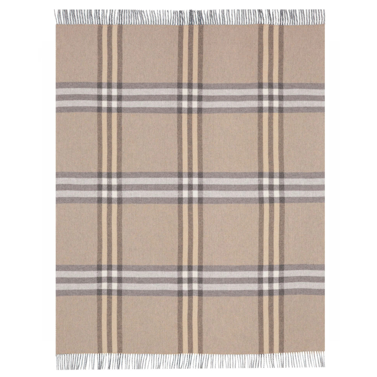 Decke 150 x 200cm kariertes Wendeplaid