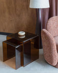 Beistelltisch in Waterfall-Optik
