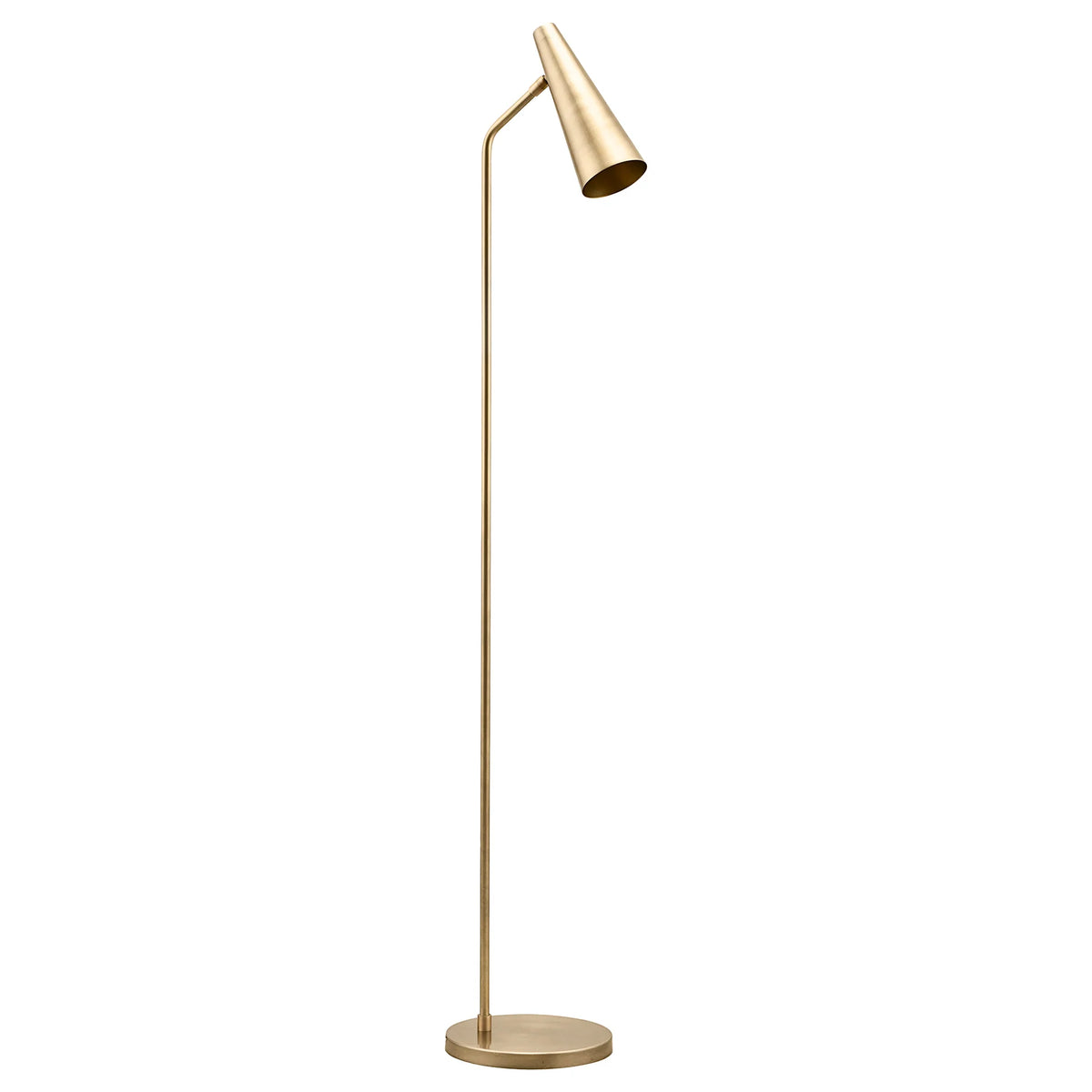 Stehlampe gold