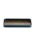 Tablett Minimal Muster S, olive/green