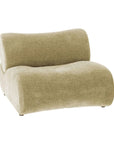 Sessel Lounge beiger Samt