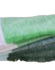 Decke 100 % Mohair, mehrfarbig