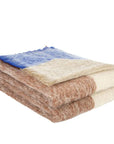 Decke 100 % Mohair, mehrfarbig