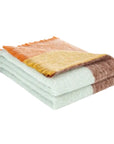 Decke 100 % Mohair, mehrfarbig